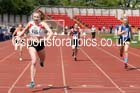 Womens senior 200 metres, North Eastern Champs, Gateshead Stadium. Photo: David T. Hewitson/Sports for All Pics